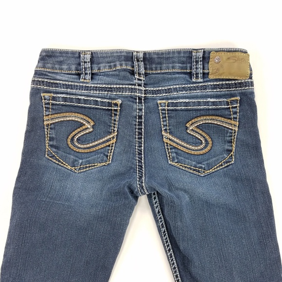 silver jeans frances 18